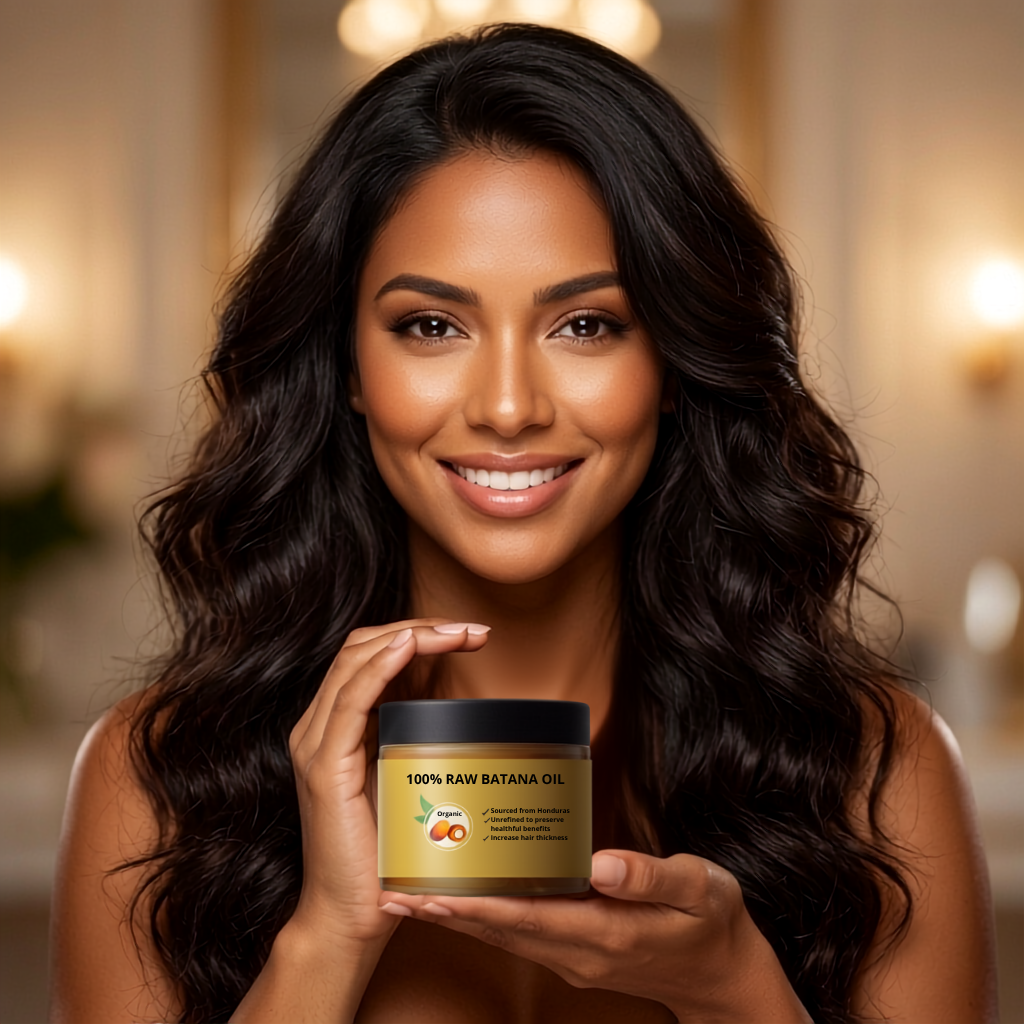100% Raw Batana Hair Growth Oil (5.3 fl oz / 120g)
