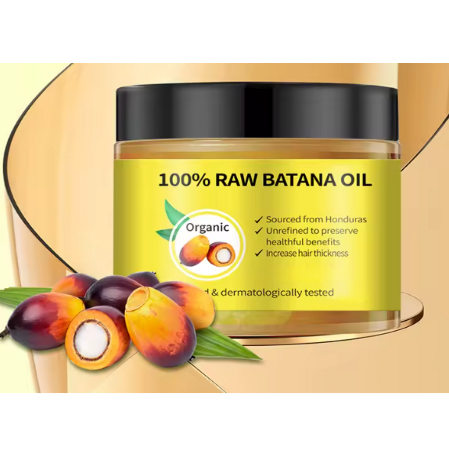 100% Raw Batana Hair Growth Oil